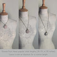 Load image into Gallery viewer, Romantic Pink Lace Necklace With Crystal Initial Charm