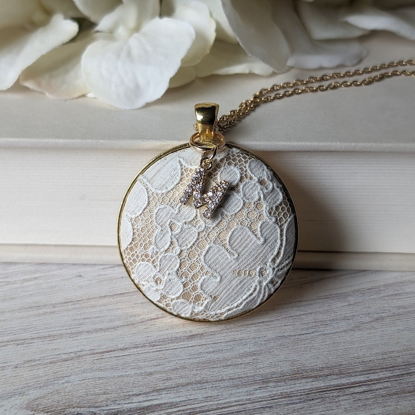 Crystal Initial Letter Charm - Add To A Pendant