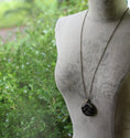 Load image into Gallery viewer, Art Deco Necklace, Black And Beige