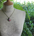 Load image into Gallery viewer, Pastel Fabric Necklace, Coral, Pink, Gray