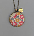 Load image into Gallery viewer, Vintage Quilt Jewelry With Letter Charm