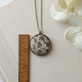 Load image into Gallery viewer, Traditional 13th Anniversary Gift For Wife, Small Vintage Lace Pendant
