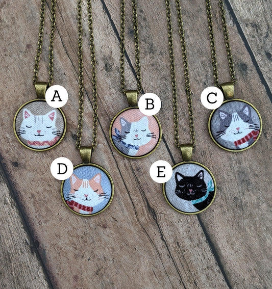 Cat Necklace - choose your favorite